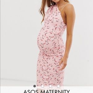 ASOS Maternity Dress Size 6 One Shoulder